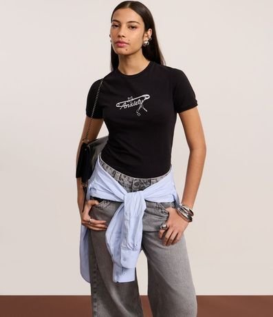 Remera en Algodón con Estampa Anxiety 4