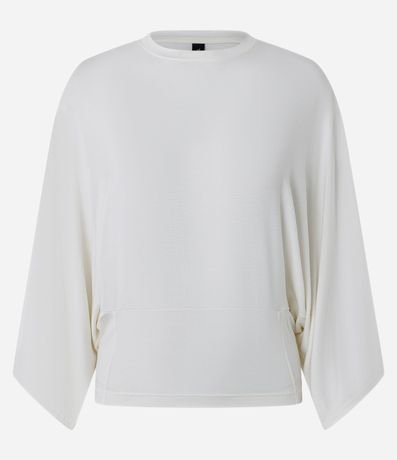 Blusa en Viscolycra con Manga Murciélago 5