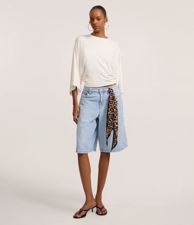 Blusa en Viscolycra con Manga Murciélago 2