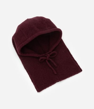 Gorro Modelo Balaclava Tejido con Ataduras 2