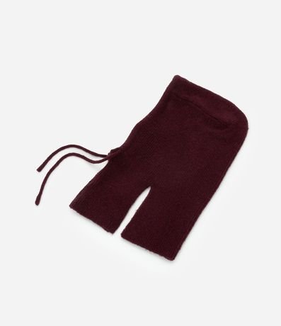 Gorro Modelo Balaclava Tejido con Ataduras 3