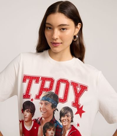 Remera Manga Corta con Estampa Troy Bolton