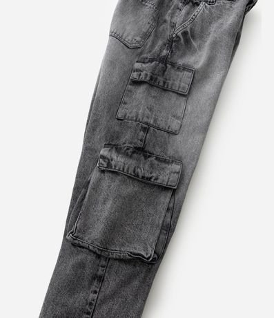 Pantalón Infantil Baggy en Jeans con Bolsillos Cargo – Talle 5 a 14 años 5