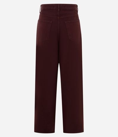 Pantalón Baggy en Sarga con Bolsillos 6