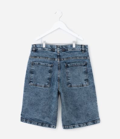 Bermuda Infantil en Jeans con Bolsillos  – Talle 5 a 14 años 3