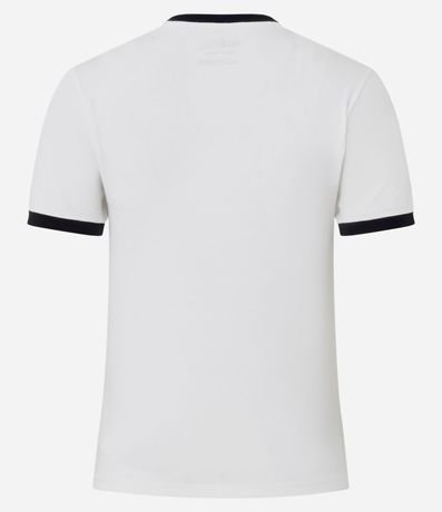 Remera T-shirt en Algodón con Estampado Lettering Detroit 5