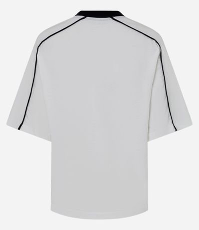 Remera en Algodón con Estampado Lettering Monte Carlo 5