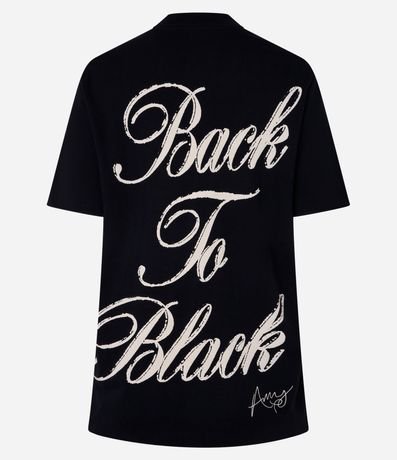 Remera en Algodón con Estampado Amy Winehouse 5