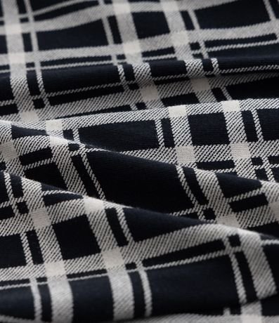 Pollera Infantil en Cotton de Cuadros con Pliegues y Short – Talle 5 a 14 años 3