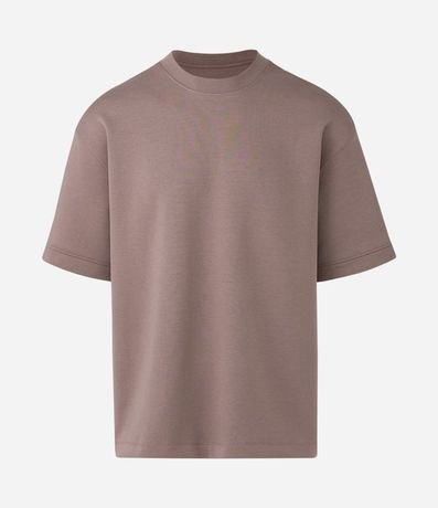 Remera Oversize en Algodón con Sisa Deslocada 1
