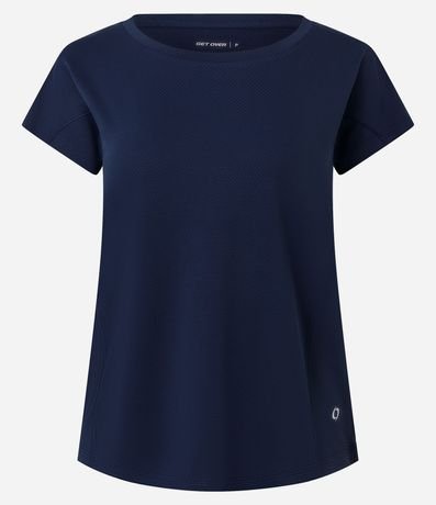 Remera Deportiva en Microfibra Texturizada 5