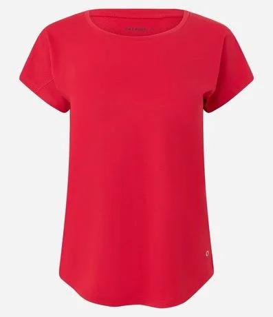 Remera Deportiva en Microfibra Texturizada