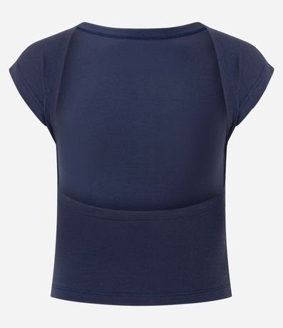 Blusa en Cotton con Espalda Abierta 2