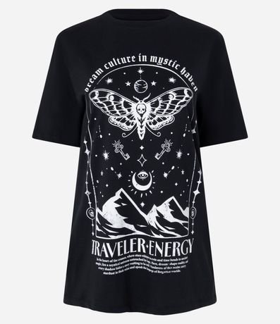 Remera en Algodón con Estampa Mística Curve & Plus Size 4