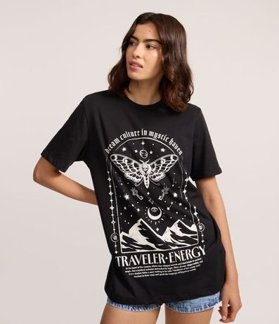 Remera en Algodón con Estampa Mística Curve & Plus Size 3