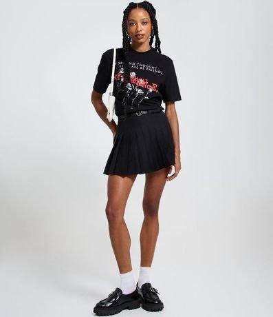 Remera Manga Corta en Algodón con Estampado Chemical Romance 2