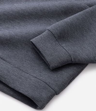 Buzo Masculino en Malla Pesada Scuba Oversized Cuello Redondo 9