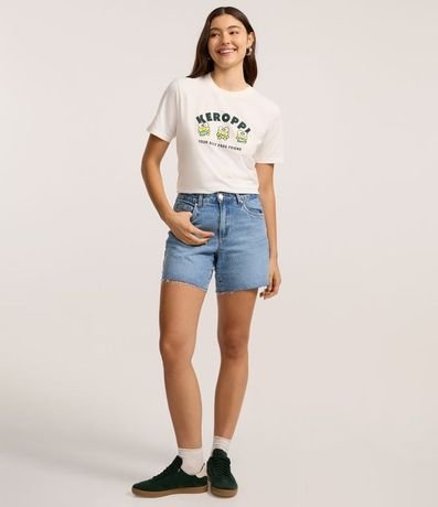 Remera en Algodón con Estampa Personaje Keroppi de Hello Kitty 2