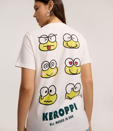 Remera en Algodón con Estampa Personaje Keroppi de Hello Kitty 4