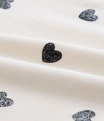 Blusa Infantil con Estampado de Corazones Lovely Girl – Talle 1 a 5/6 años 3