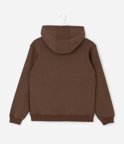 Saco Infantil Algod�n con Capucha y Embossed - Talle 5 a 14 a�os 2