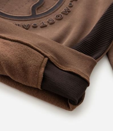 Saco Infantil Algod�n con Capucha y Embossed - Talle 5 a 14 a�os 4
