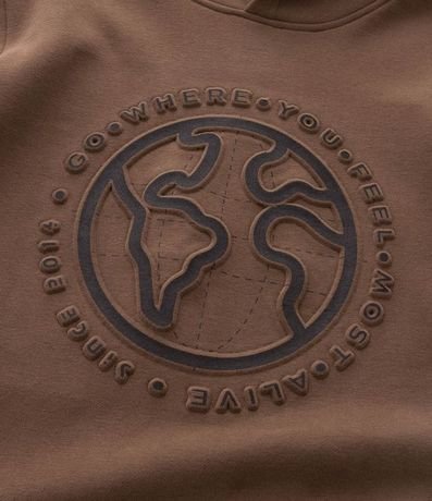 Saco Infantil Algod�n con Capucha y Embossed - Talle 5 a 14 a�os 7
