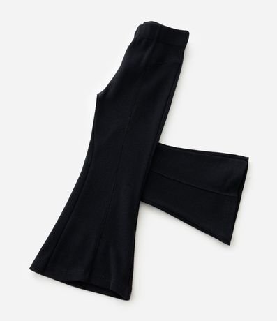 Pantalón Infantil Flare en Rib con Recortes – Talle 1 a 5/6 4