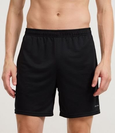 Bermuda Lisa en Microfibra con Textura de Perforaciones 2