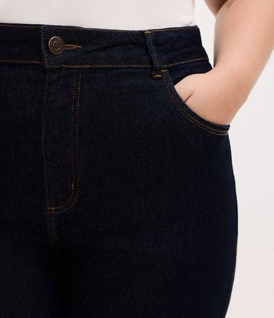 Pantalón Recto en Jeans con Elastano Curve & Plus Size 4
