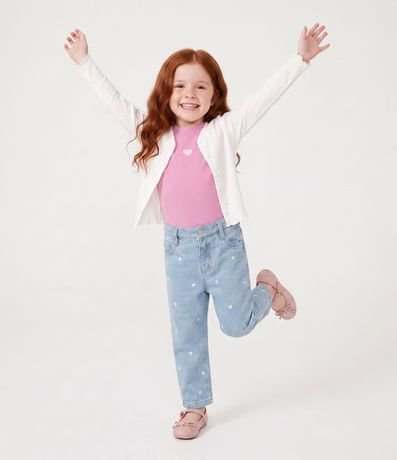 Cardigan Infantil en Rib con Botones Delanteros – Talle 1 a 6 años