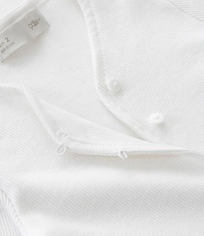 Cardigan Infantil en Rib con Botones Delanteros – Talle 1 a 6 años 4