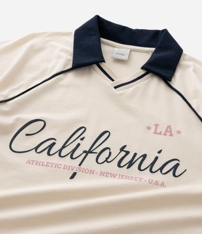 Remera Infantil Polo con Lettering California – Talle 7 a 16 años 5