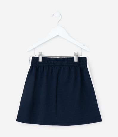 Pollera Infantil con Lista Lateral – Talle 5 a 14 años 3