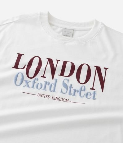 Remera Infantil Oversized con Lettering Bordado – Talle 7 a 16 años 4