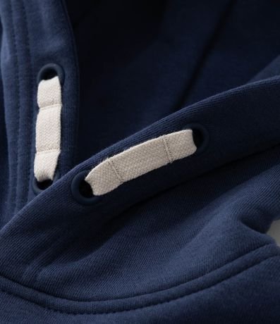 Buzo Relaxed Infantil con Capucha y Lettering Bordado – Talle 5 a 14 años 5