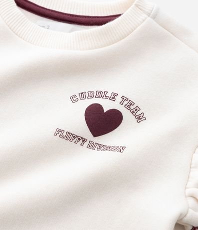 Conjunto Infantil con Volados en el Hombro y Estampa de Conejo – Talle 1 a 5/6 años 10