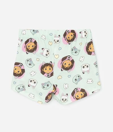 Pijama Infantil con Blusa y Short con Estampado Gabby y Gatitos - Talle 2 A 6 años 5