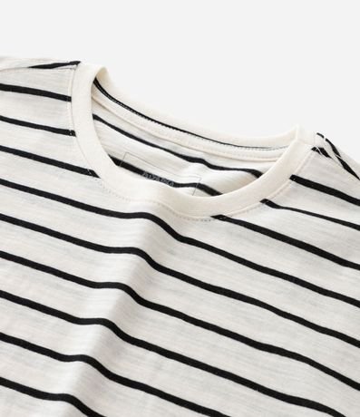 Remera Infantil Rayada en Hilo Teñido - Talle 5 a 14 años 4