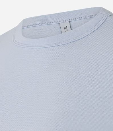 Blusa Alargada Ajustada en Rib 5