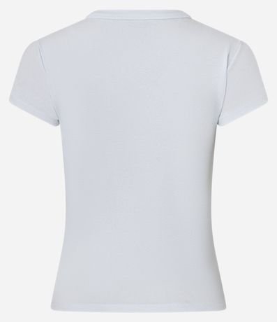 Blusa Alargada Ajustada en Rib 2