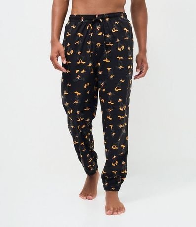 Pantalón de Pijama en Plush del Pato Lucas 3