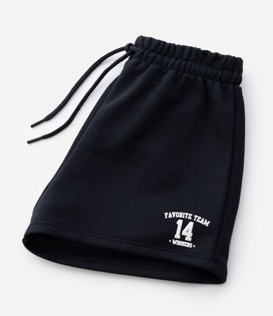 Short Infantil en Algodón Estampa Favorite Team - Talle 5 a 14 años 4