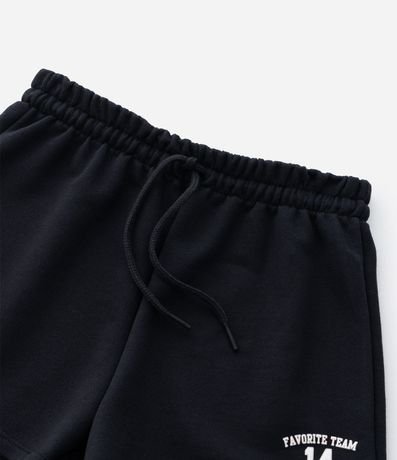 Short Infantil en Algodón Estampa Favorite Team - Talle 5 a 14 años 5