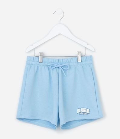 Short Infantil con Lettering Los Angeles - Talle 5 a 14 años