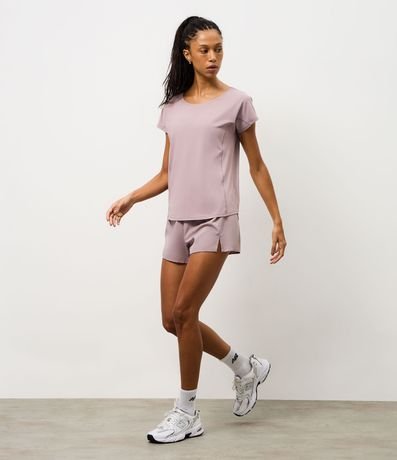 Remera Deportiva en Microfibra Texturizada 2