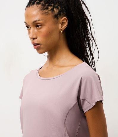 Remera Deportiva en Microfibra Texturizada 3
