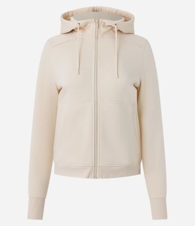 Campera Regular Deportiva en Algodón con Capucha 10