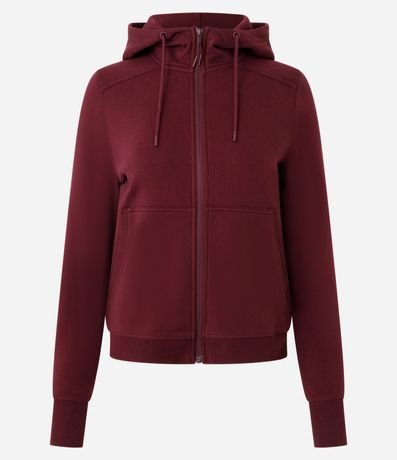 Campera Regular Deportiva en Algodón con Capucha 5