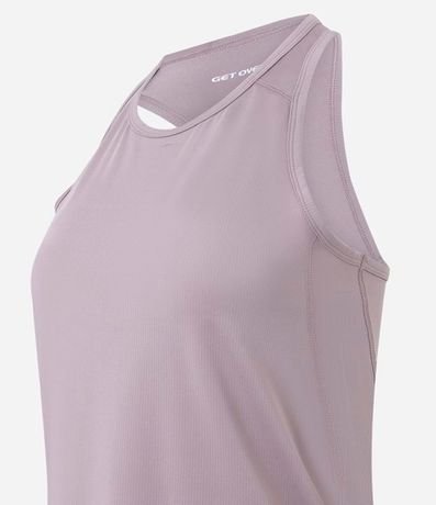 Musculosa Nadador Deportiva en Microfibra con Textura 6